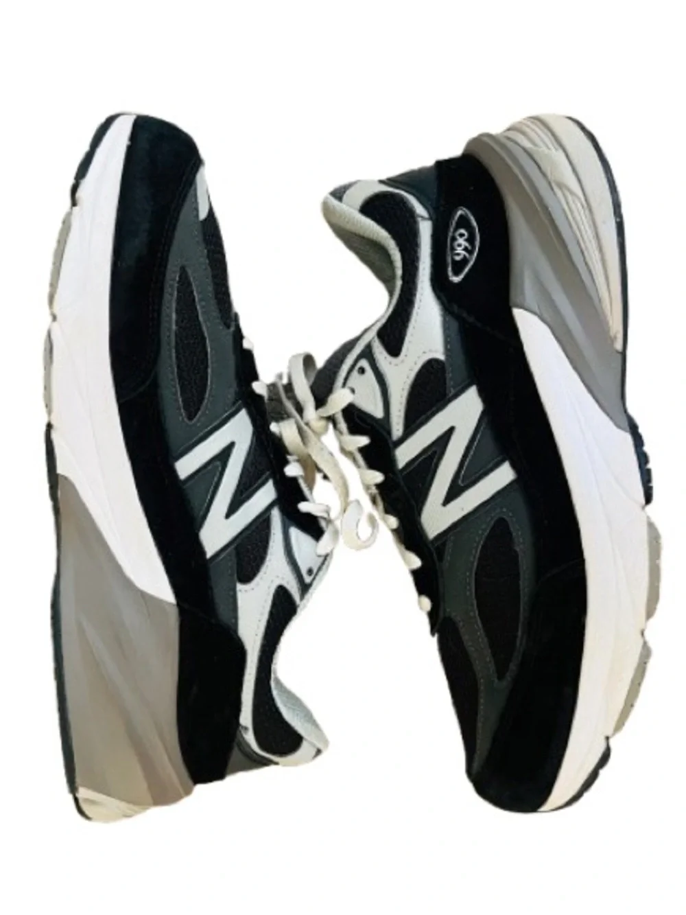 New Balance Made in USA 990v6 Men’s Athletic Shoes - Black Gray Size 10 EU 44